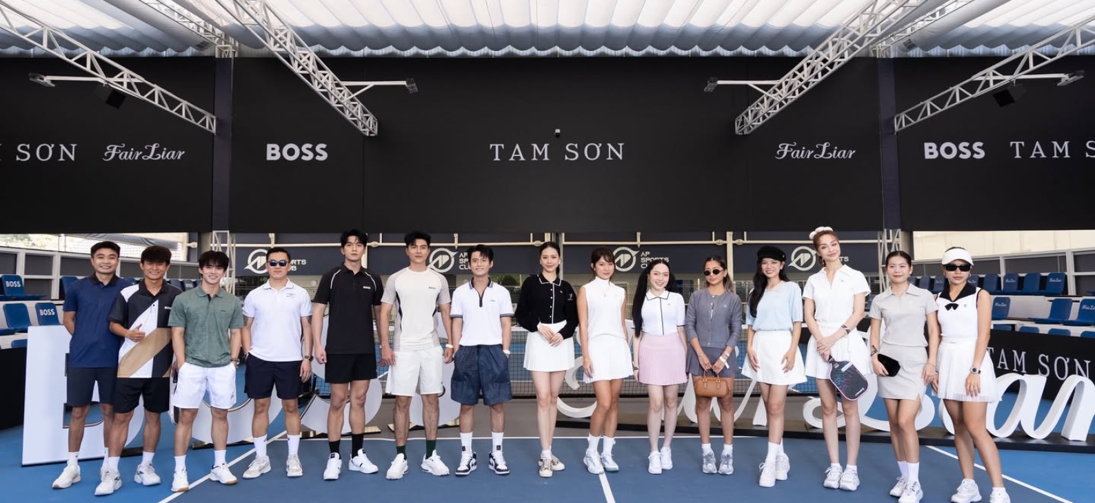 Steven Nguyễn, Đỗ Nhật Hoàng, Đình Khang “đổ bộ” sân pickleball tại sự kiện  thương hiệu BOSS