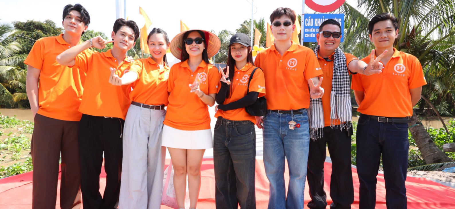 Đỗ Nhật Hoàng, Đình Khang đồng hành cùng Nam Phuong Foundation khánh thành hai cầu dân sinh tại Cần Thơ và Cà Mau