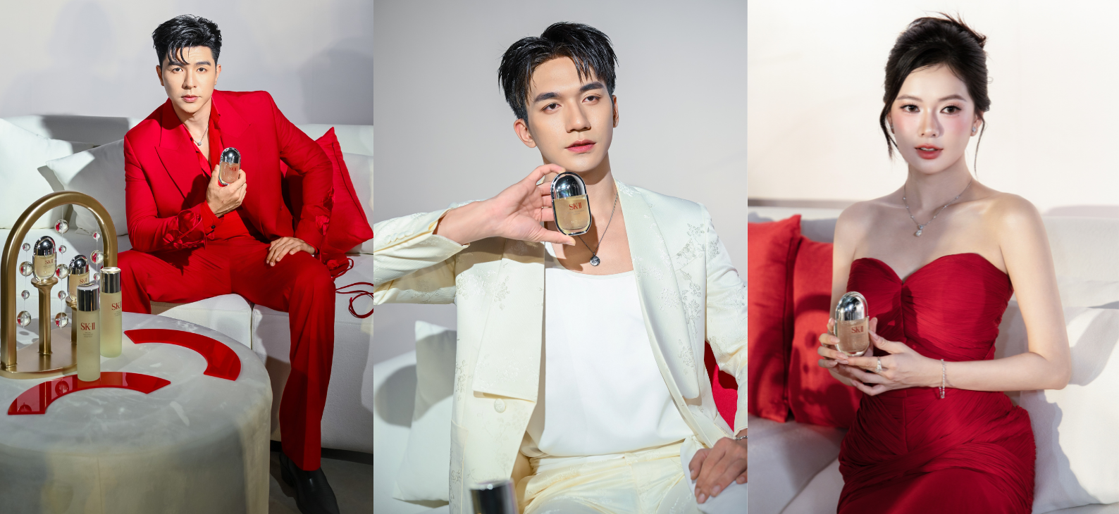 Steven Nguyễn, Đỗ Nhật Hoàng và Yên Đan cùng “khóa sắc trẻ” tại sự kiện SK-II Vietnam