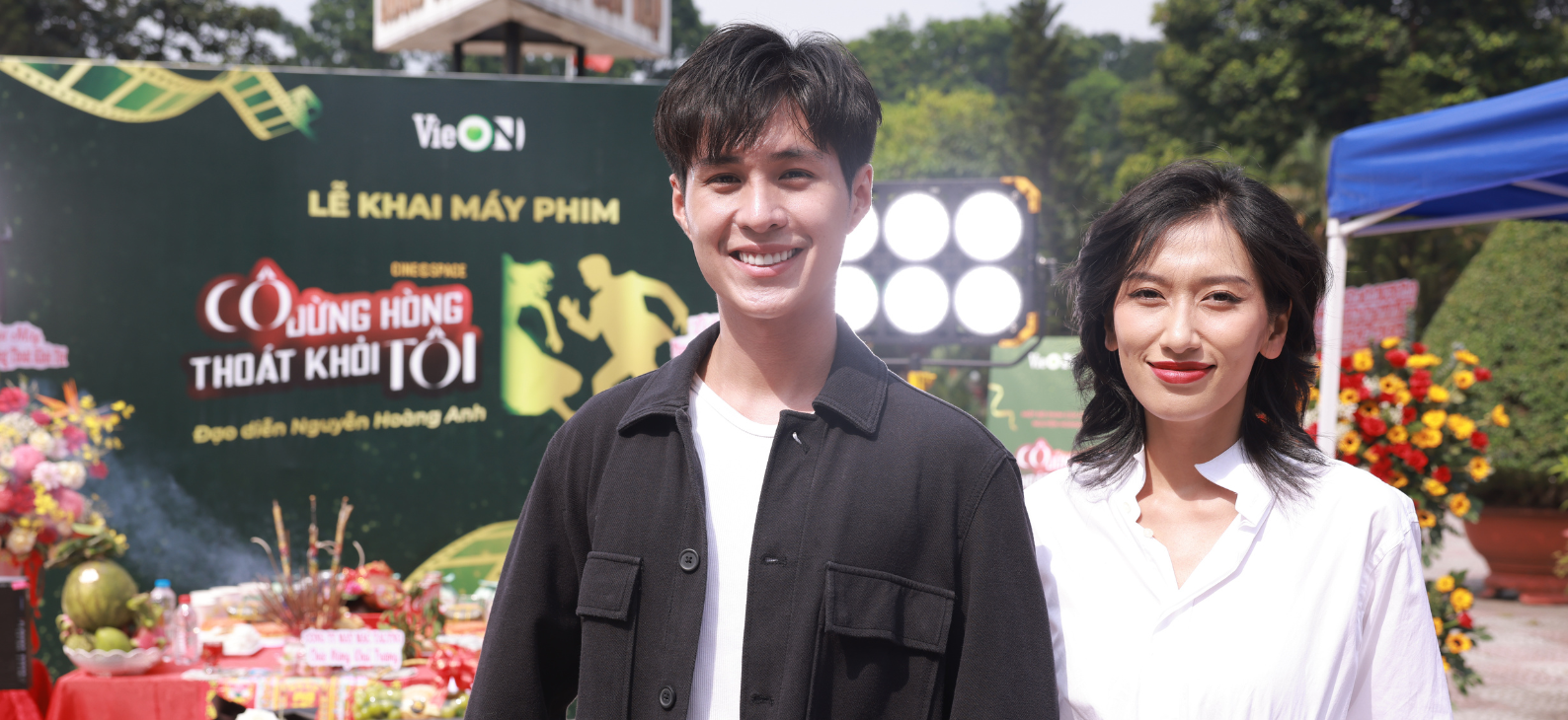 Otis Đỗ Nhật Trường, Vân Anh góp mặt tại lễ khai máy bộ phim "Cô Đừng Hòng Thoát Khỏi Tôi"