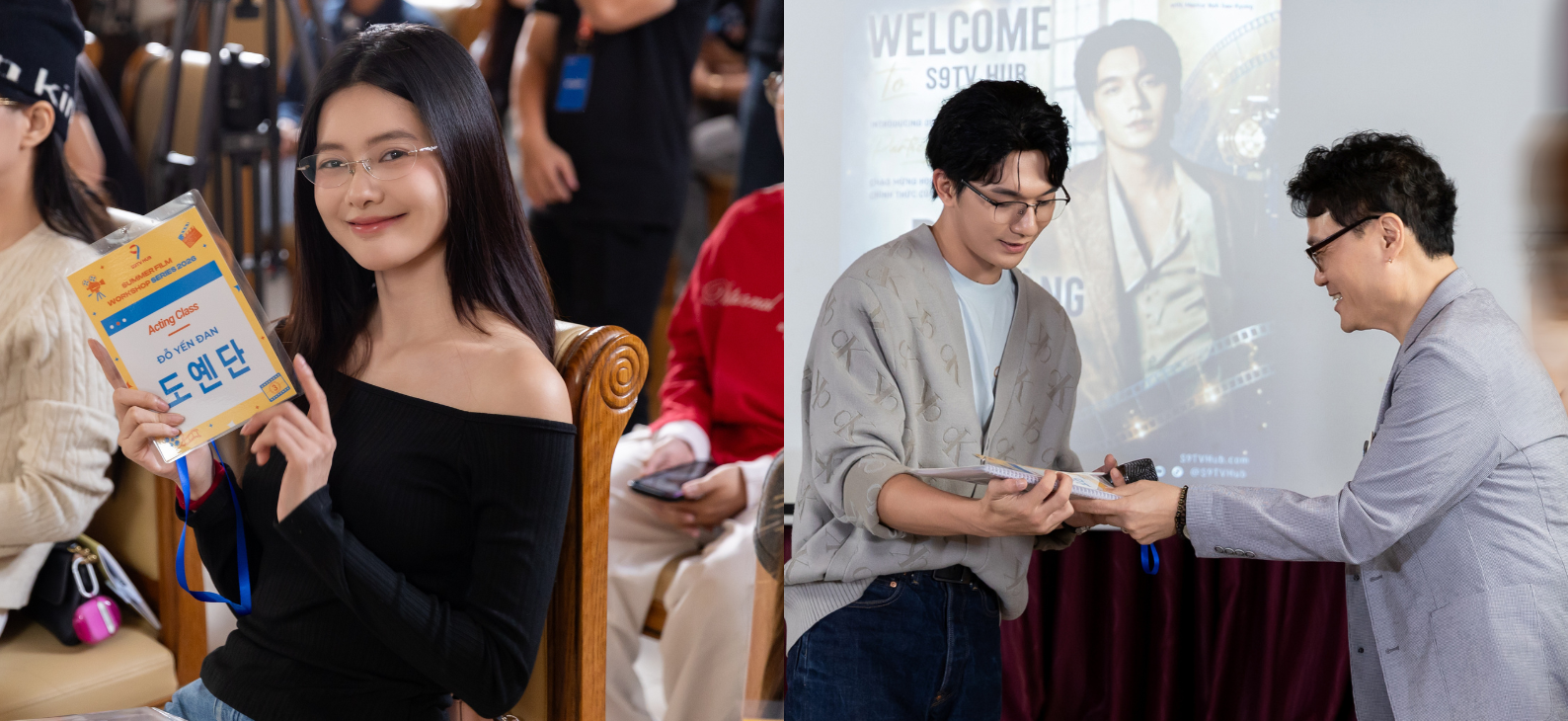 Đỗ Nhật Hoàng và Yên Đan tham gia workshop diễn xuất INTO THE CHARACTER 2026