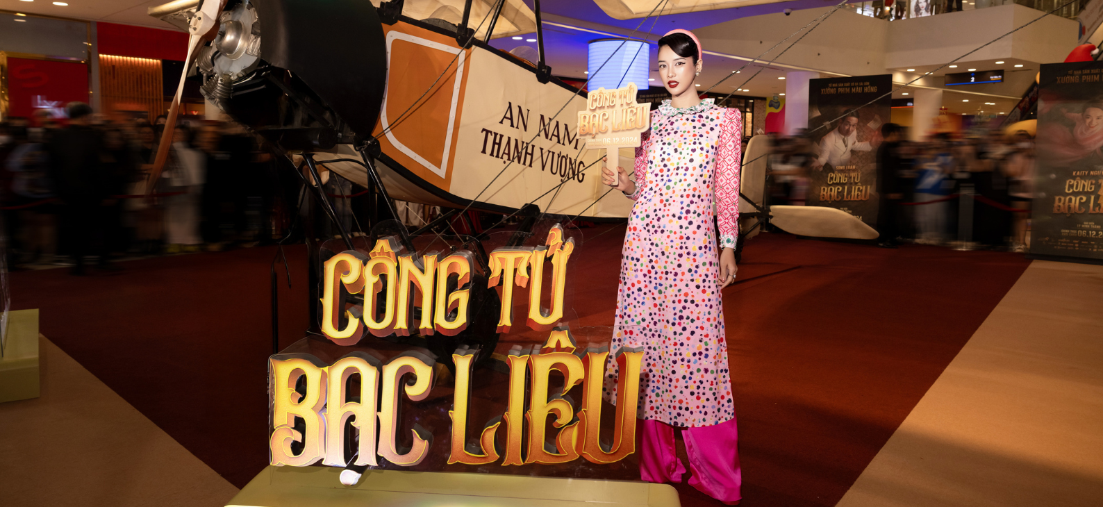 Trình Mỹ Duyên xuất hiện sang chảnh tại họp báo phim “Công Tử Bạc Liêu”