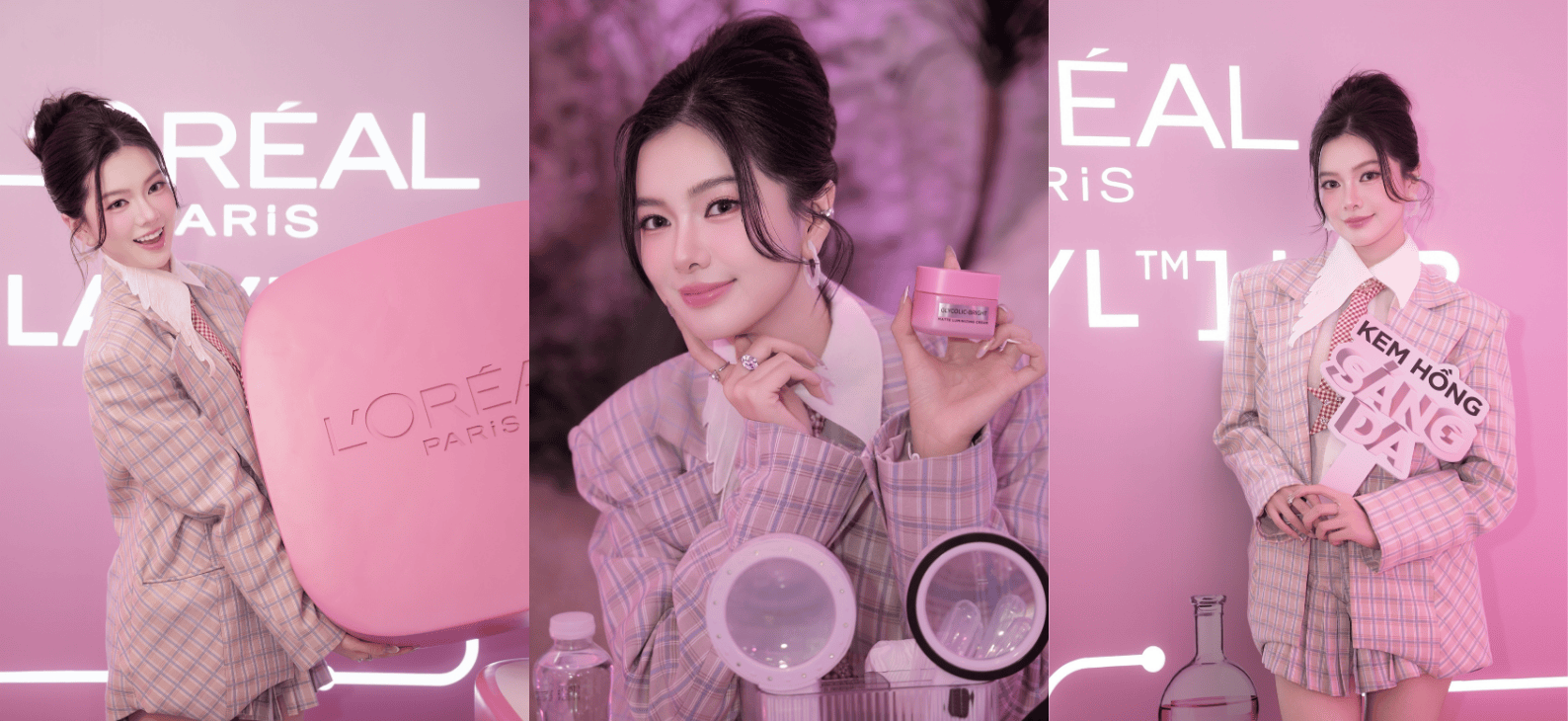 Yên Đan khám phá công nghệ dưỡng sáng da tại workshop “L’ORÉAL Paris Melasyl Lab” 