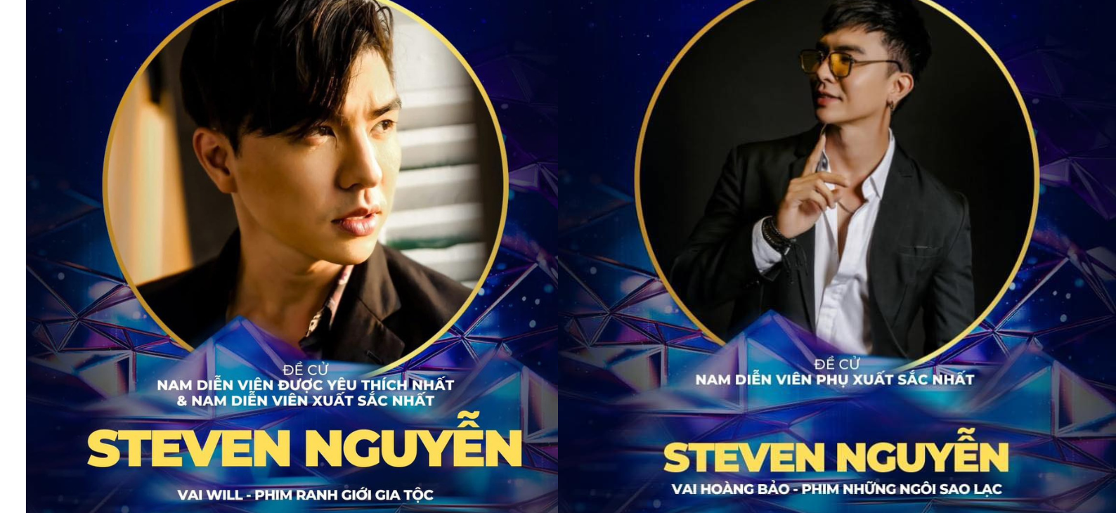 Chúc mừng diễn viên Steven Nguyễn xuất sắc nhận hai đề cử tại giải thưởng Ngôi Sao Xanh 2024 Chúc mừng diễn viên Steven Nguyễn xuất sắc nhận hai đề cử tại giải thưởng Ngôi Sao Xanh 2024