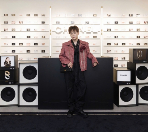 Quân Trương (Con Cò Đây) xuất hiện nổi bật tại sự kiện Chanel