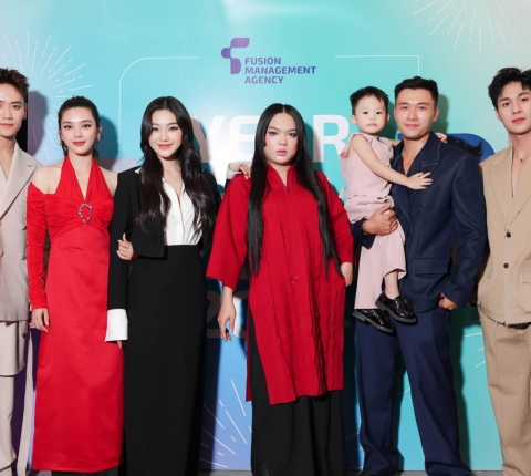 Dàn nghệ sĩ quy tụ tại sự kiện YEP của Fusion Management Agency