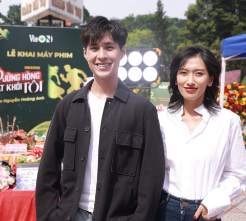 Otis Đỗ Nhật Trường, Vân Anh góp mặt tại lễ khai máy bộ phim "Cô Đừng Hòng Thoát Khỏi Tôi"