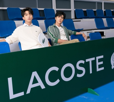 Steven Nguyễn và Đỗ Nhật Hoàng khuấy động sân pickleball Lacoste với phong cách thanh lịch và năng động
