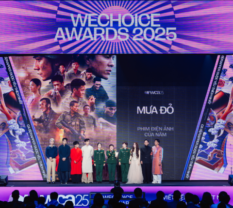 WeChoice Awards 2025: Steven Nguyễn chiến thắng hạng mục Diễn viên được yêu thích nhất, “Mưa đỏ” được vinh danh Phim điện ảnh của năm