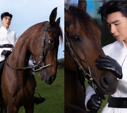 Giao diện “bạch mã hoàng tử” của Steven Nguyễn tại sự kiện Thăng Hạng Nhan Sắc - Mã Đáo Thành Công của Lancôme