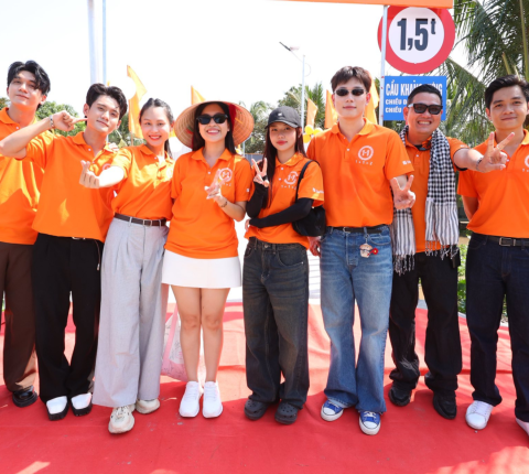 Đỗ Nhật Hoàng, Đình Khang đồng hành cùng Nam Phuong Foundation khánh thành hai cầu dân sinh tại Cần Thơ và Cà Mau