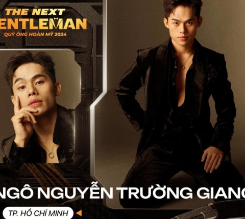 Giang Ngô thử sức tại The Next Gentlenman - Quý Ông Hoàn Mỹ 2024