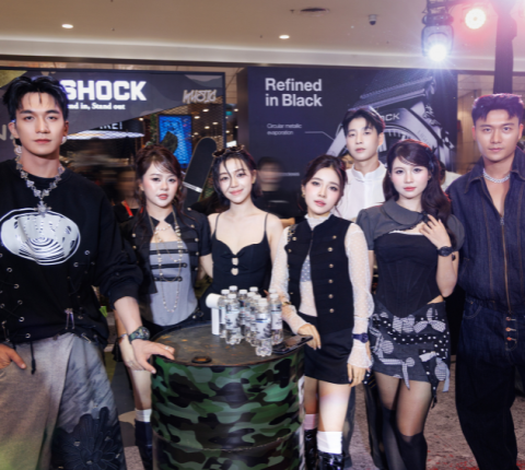Dàn nghệ sĩ Fusion Management Agency trải nghiệm tại G-SHOCK “LIVE THE HEARTBEAT”