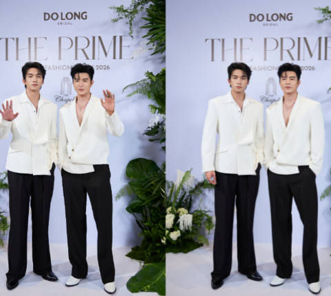 Steven Nguyễn và Đỗ Nhật Hoàng gây chú ý với diện mạo lịch lãm tại show thời trang The Prime của NTK Đỗ Long