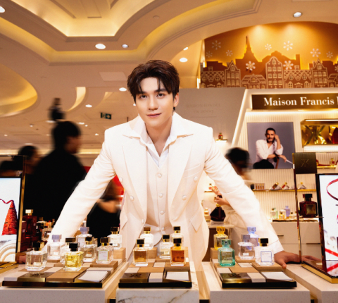 Đỗ Nhật Hoàng tại sự kiện Grand Opening của Maison Francis Kurkdjian