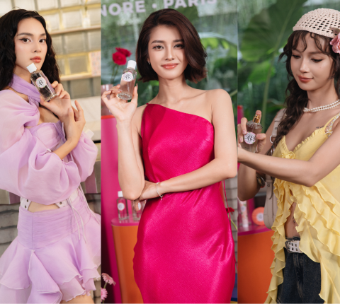 Bộ ba Trình Mỹ Duyên, Quỳnh Lương và Mai Kỳ Hân lộng lẫy trong sự kiện ra mắt thương hiệu nước hoa ROGER&GALLET
