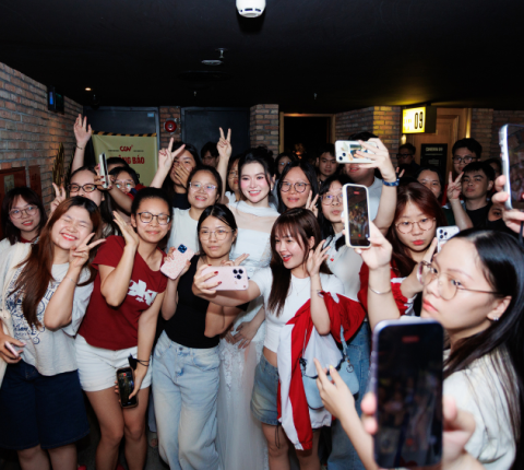 Yên Đan giao lưu cùng khán giả Hà Nội trong chuỗi Cinetour của "Ốc Mượn Hồn"