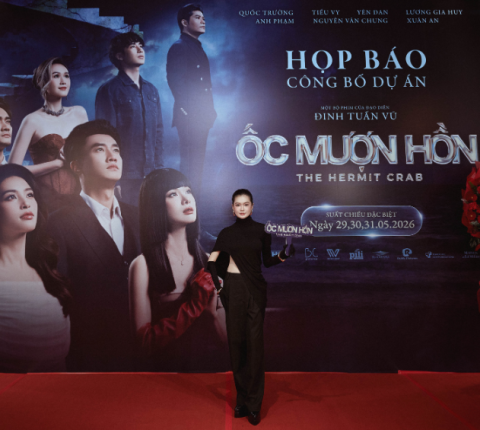 Yên Đan tham dự họp báo ra mắt dự án "Ốc Mượn Hồn" 