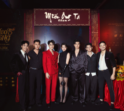 Steven Nguyễn, Đình Khang, Xuân Phúc và Xuân Văn tham dự thảm đỏ ra mắt phim điện ảnh “Heo 5 Móng”