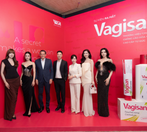 Trình Mỹ Duyên xuất hiện rạng rỡ tại sự kiện ra mắt thương hiệu Vagisan tại Việt Nam