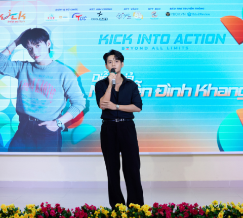 Đình Khang đồng hành cùng sinh viên UEF tại sự kiện “Kick Into Action 2026”